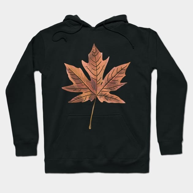 Maple Leaf Hoodie by shehitsback